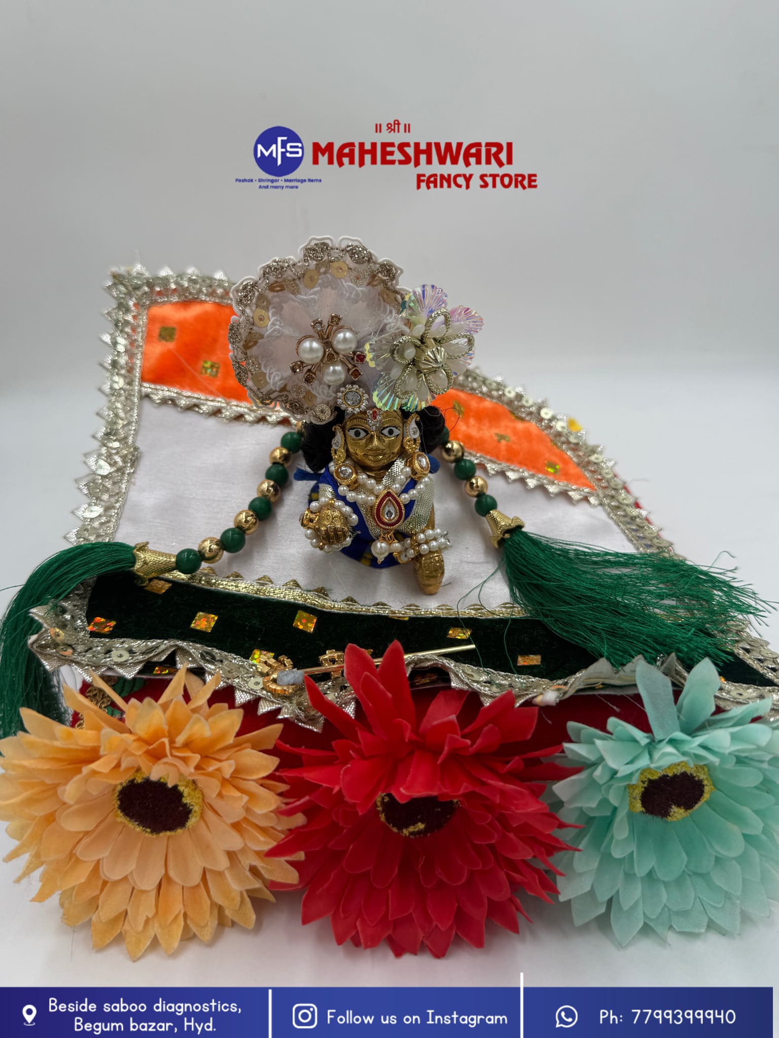 Laddugoppal Tiranga 6inch poshak